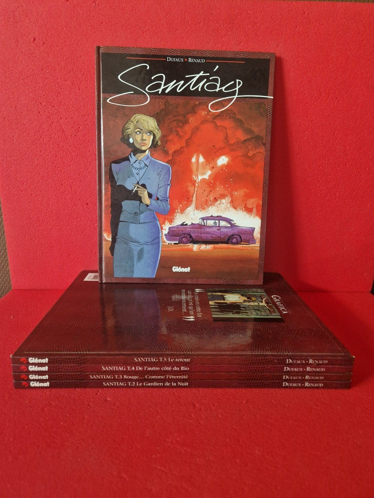 lot de 5 bd santiag 1 à 5 (intégrale de la série), Enlèvement ou Envoi