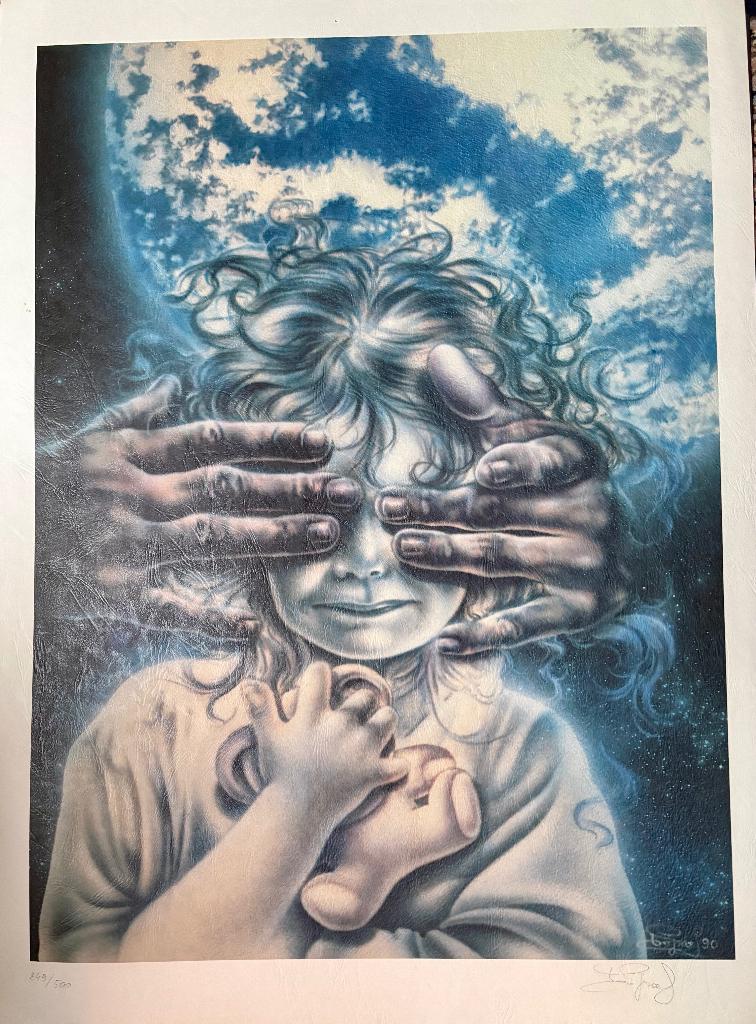Zeefdruk Airbrush David de Graef, Verzenden