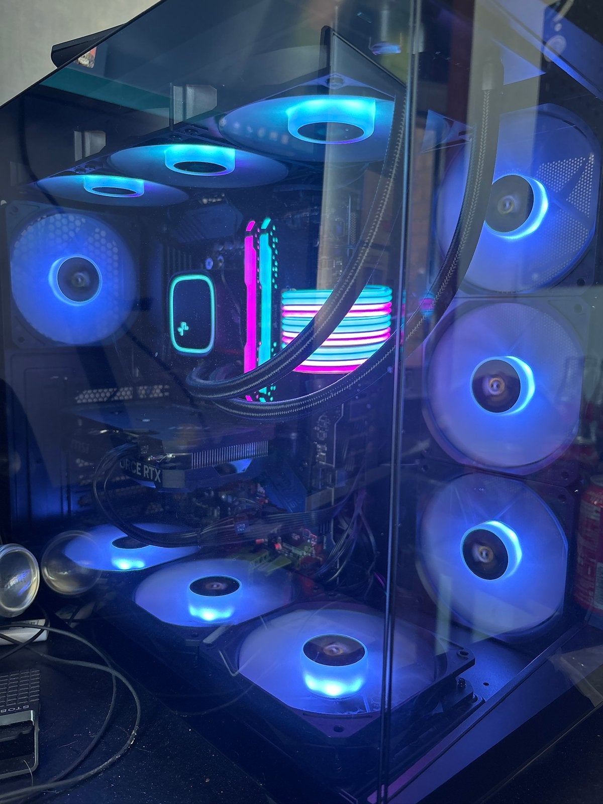 Game PC, Computers en Software, Desktop Pc's, Ophalen, 32 GB, Zo goed als nieuw, Gaming