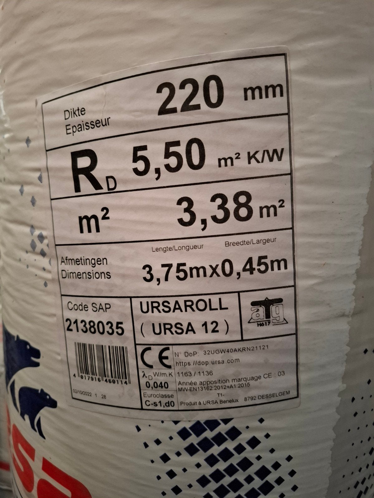 Isolatie, nieuw, Ophalen, Nieuw, Glaswol