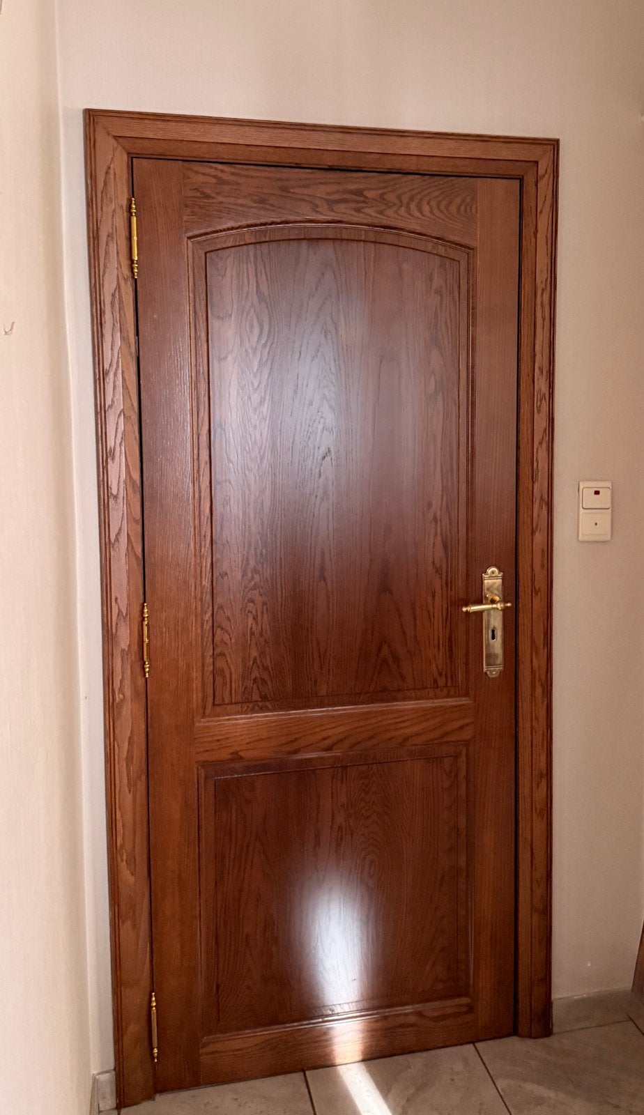 Eiken deuren, Ophalen, Gebruikt, 80 tot 100 cm, Binnendeur