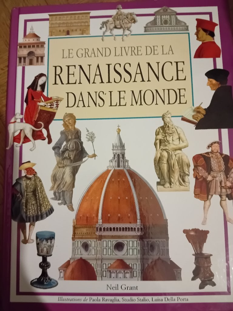 Le grand livre de la renaissance dans le monde, Livres, Enlèvement