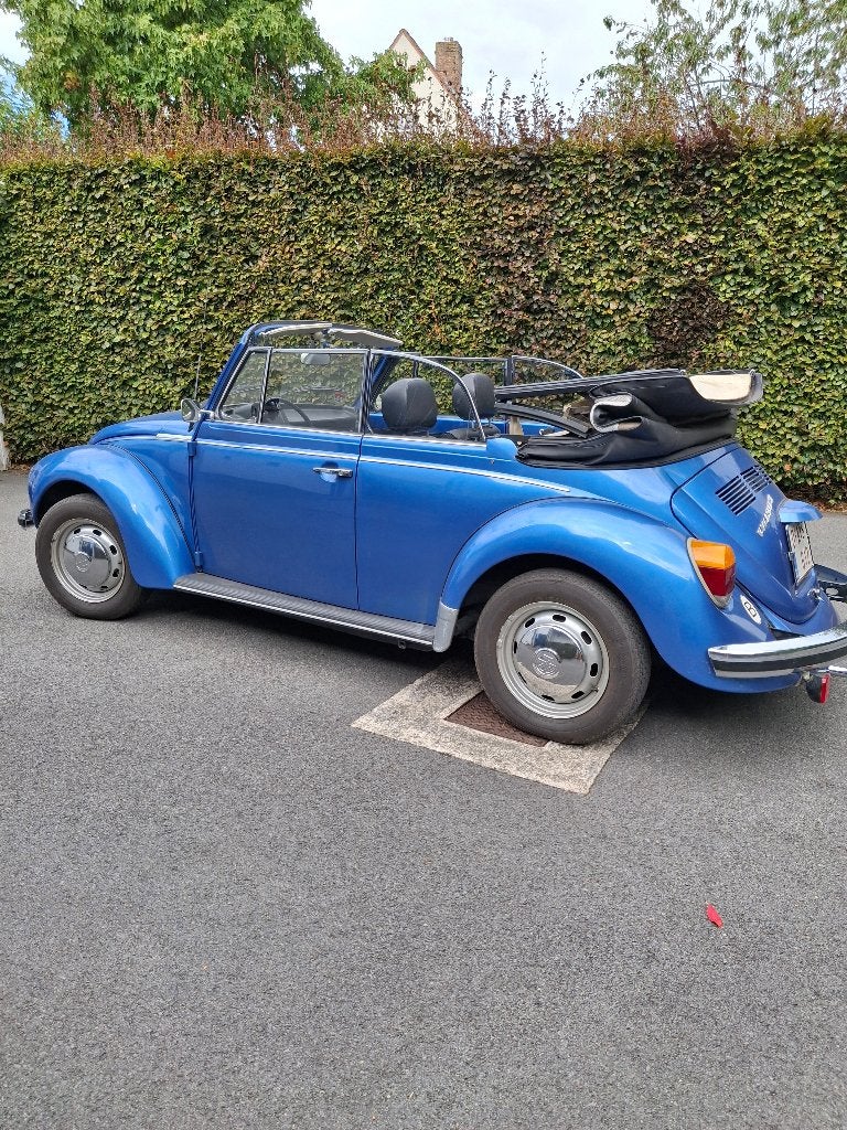 Vw kever cabriolet bj 1977, Cabriolet, Boîte manuelle, Coccinelle, Noir
