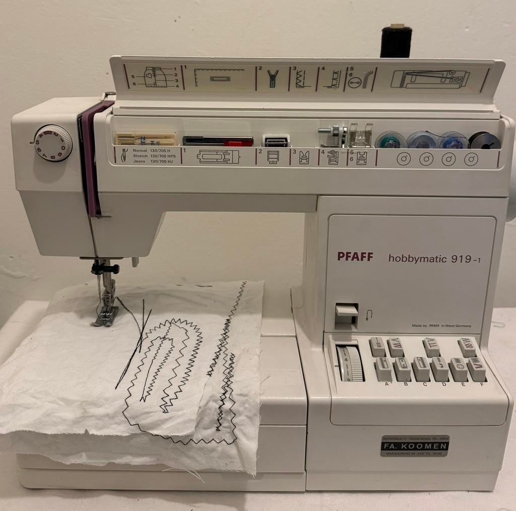 PFAFF HOBBYMATIC 919-1, Ophalen of Verzenden, Zo goed als nieuw