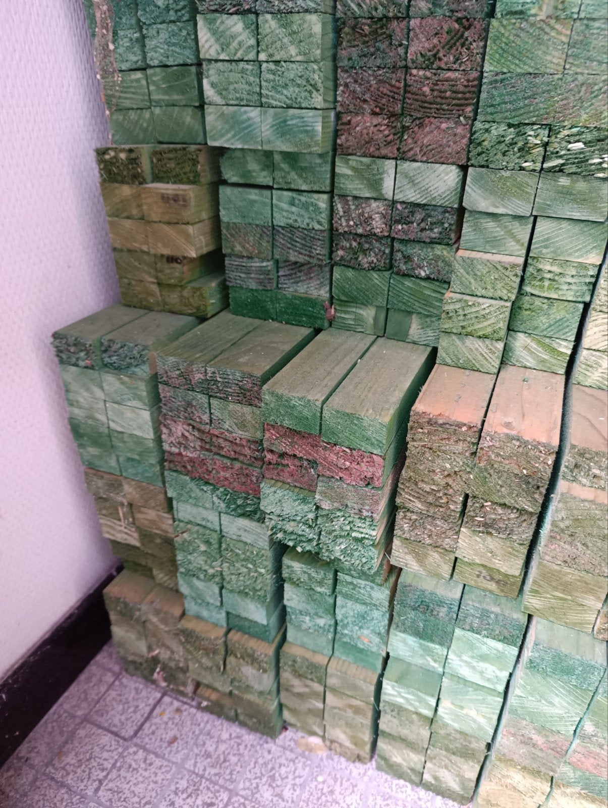 Panlatten te koop - NIEUW, Doe-het-zelf en Bouw, 25 tot 50 mm, Nieuw, 300 cm of meer, Balk