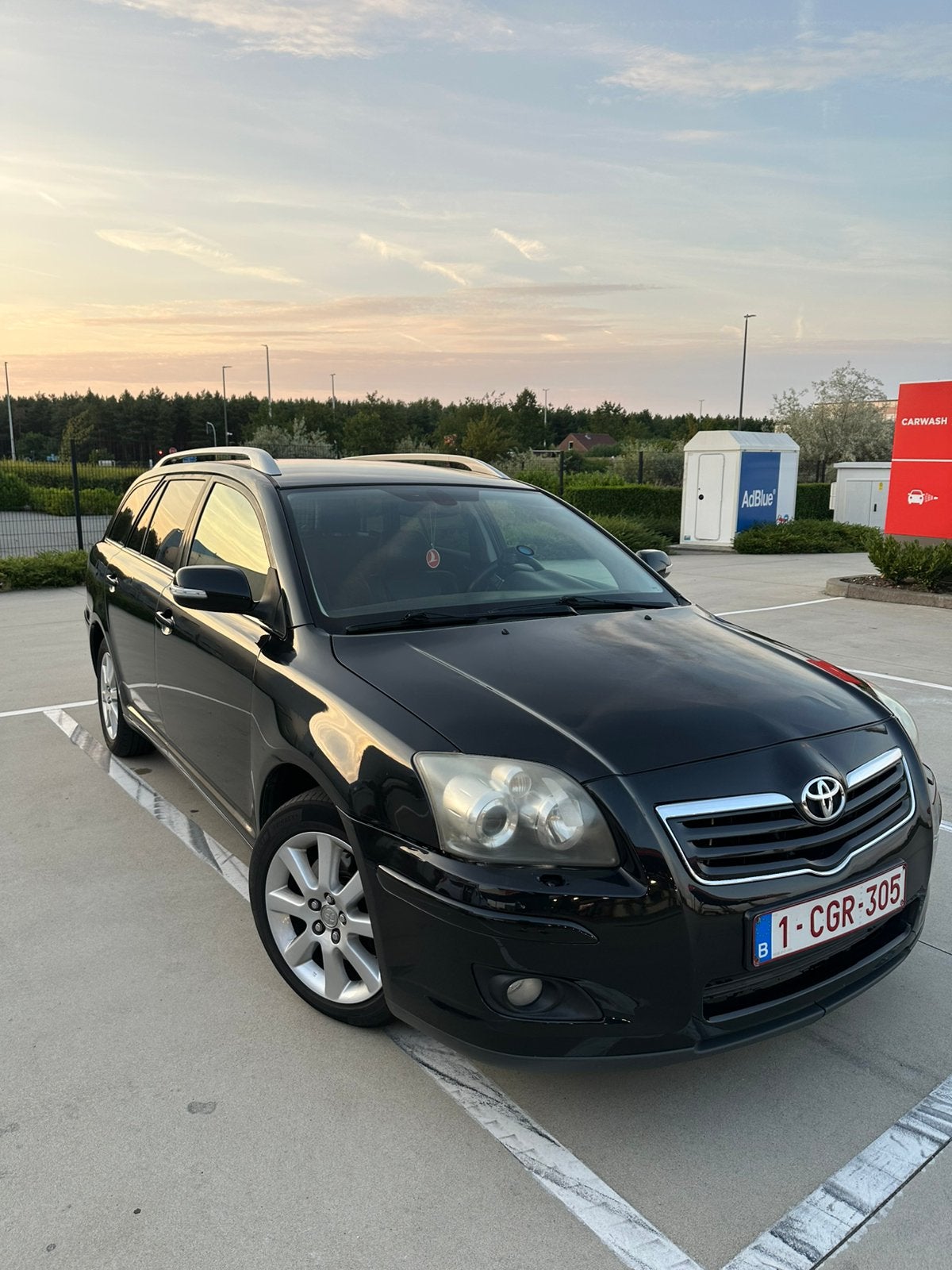 TOYOTA AVENSIS 2.0D4D, Autos, Toyota, Cuir, Avensis, Noir, 5 portes