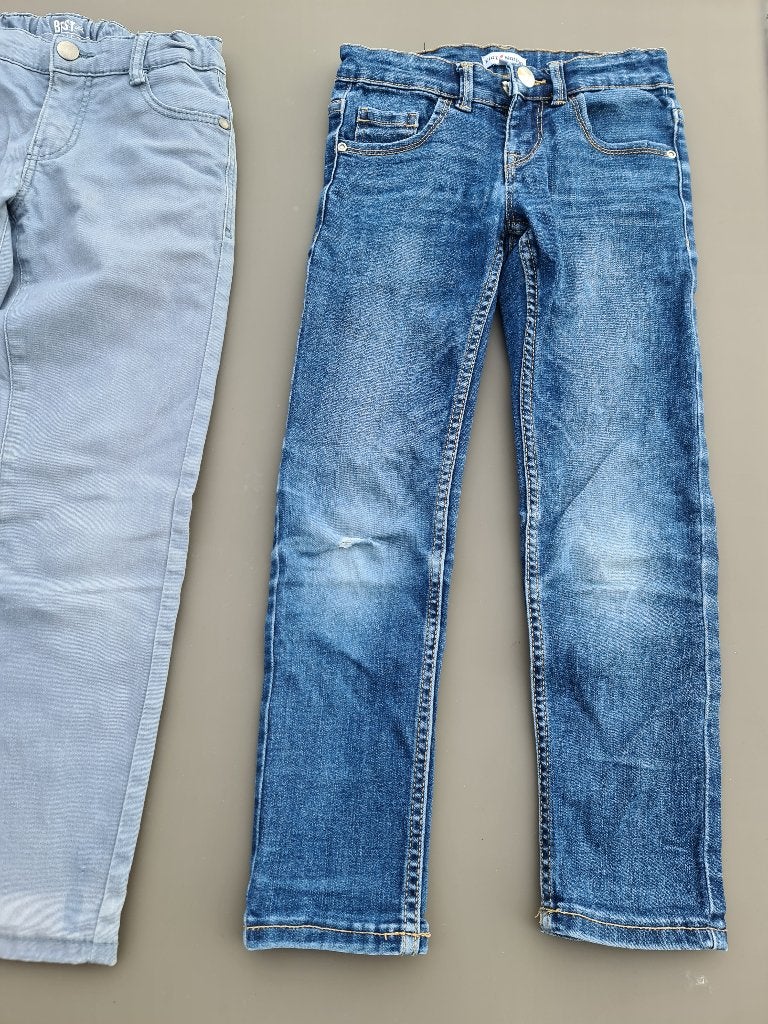 blauwe jeansbroek, Kidz Nation, 116, Kinderen en Baby's, Kinderkleding | Maat 116, Ophalen, Zo goed als nieuw