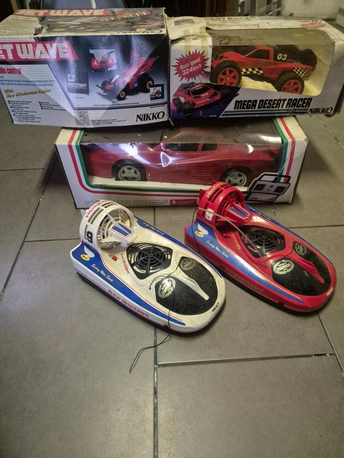 Lot vintage RC, Ophalen, Zo goed als nieuw, Elektro