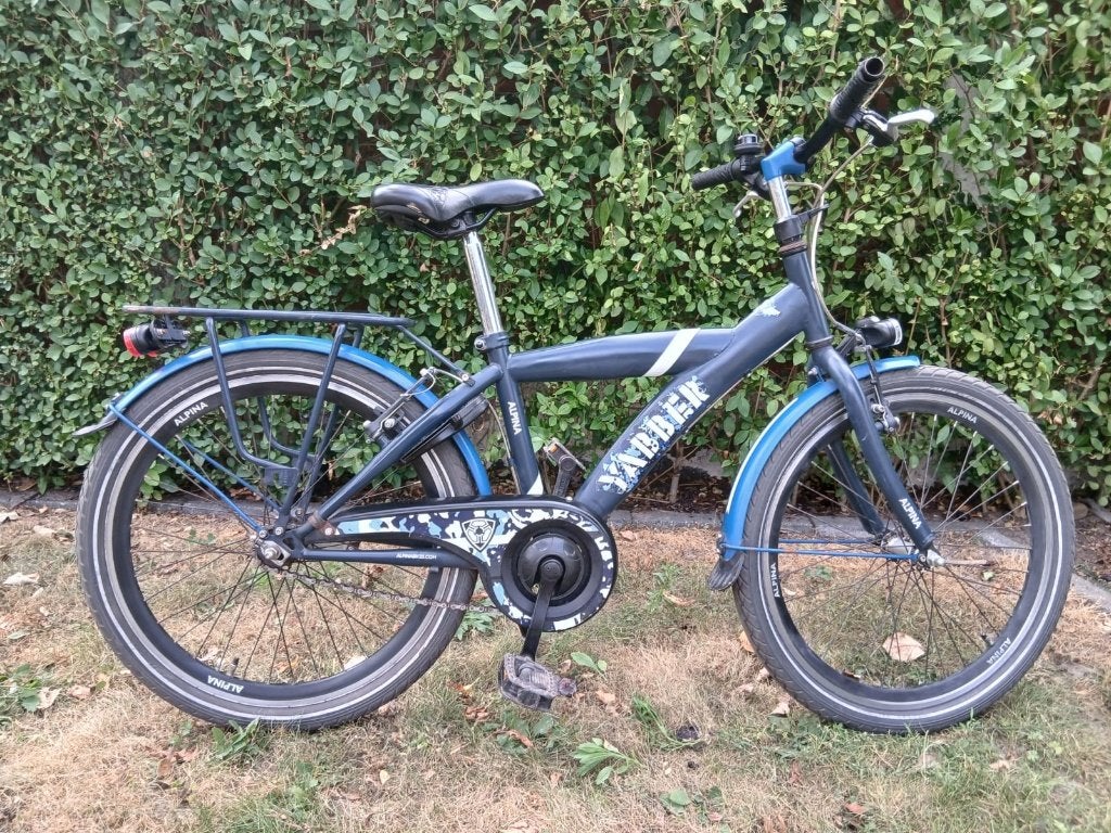 Alpina Yabber jongensfiets met 22 inch wielen, Ophalen, Terugtraprem, 22 inch, Gebruikt
