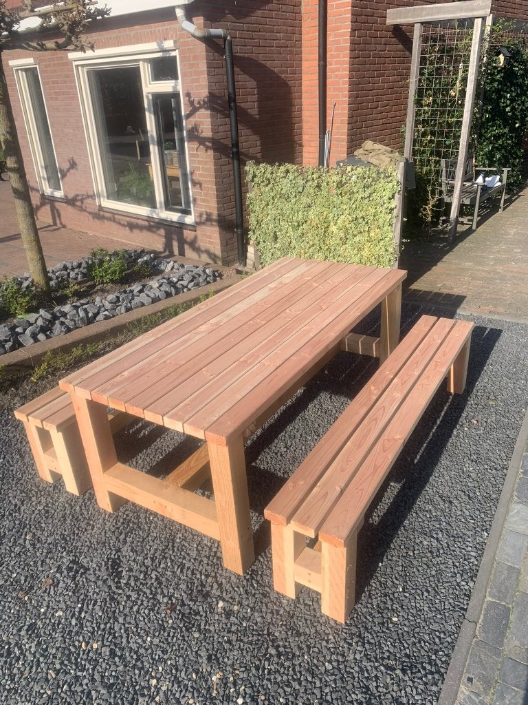 duurzame douglas tuintafels, Enlèvement ou Envoi, Neuf, Rectangulaire, Bois