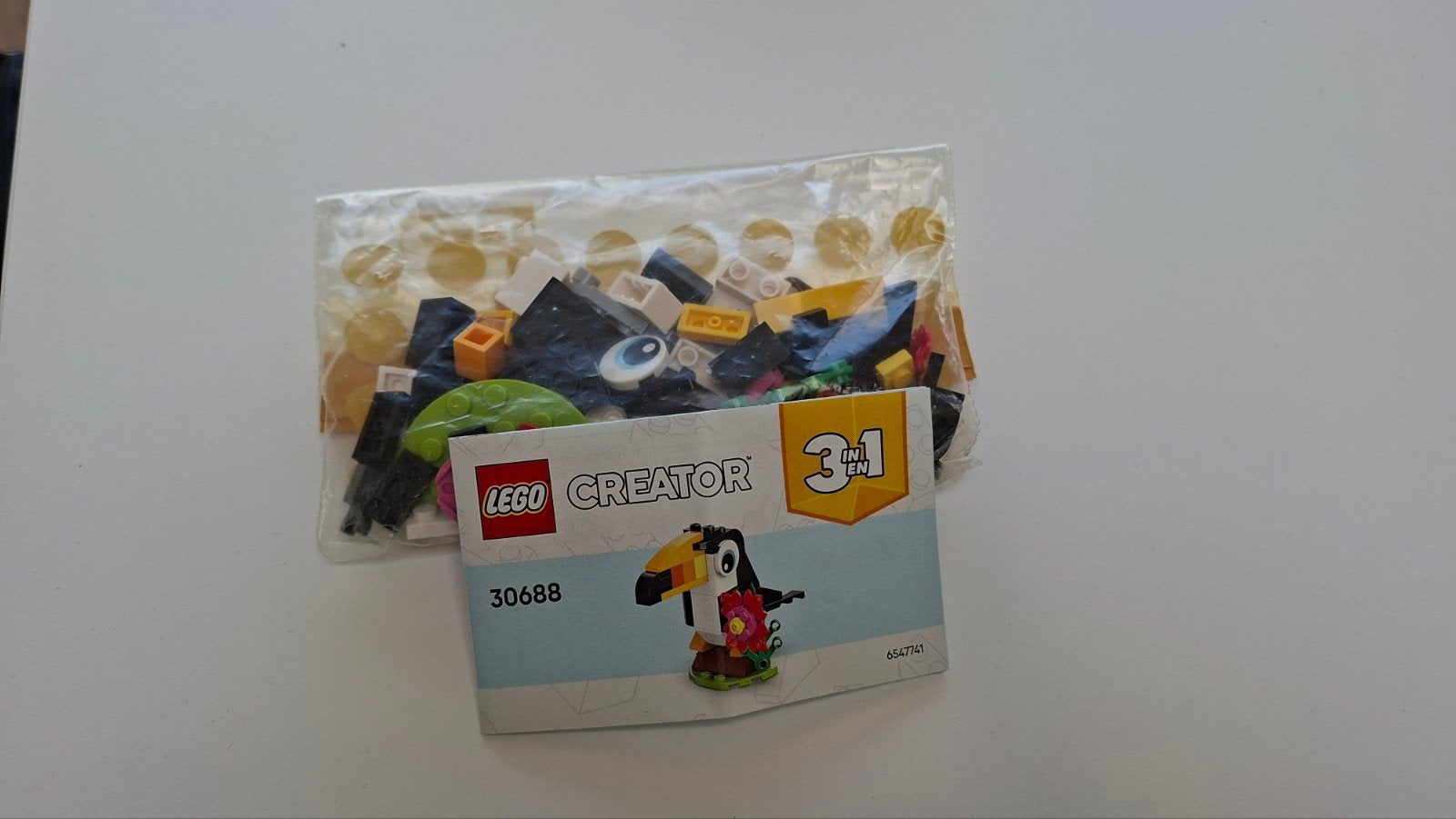 Lego Creator 30688 Le toucan tropical, Enlèvement ou Envoi, Lego, Ensemble complet, Comme neuf
