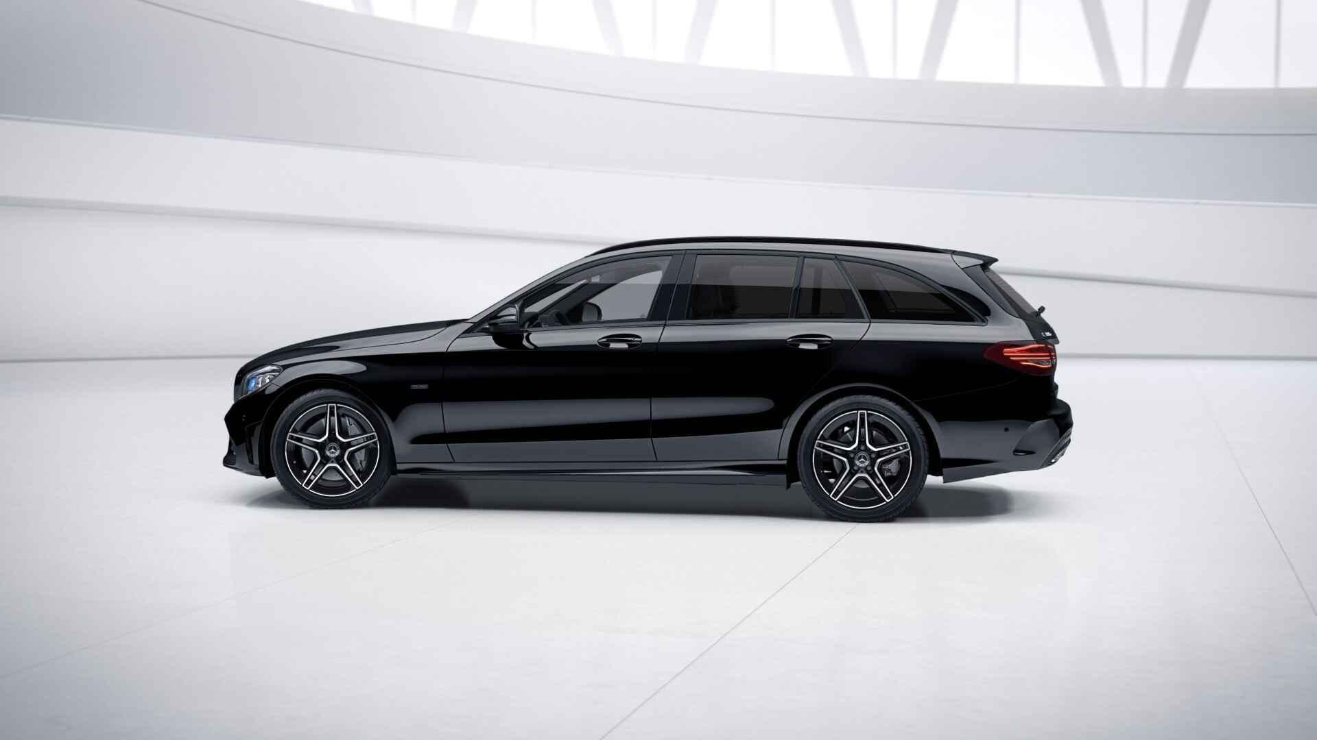 Mercedes-Benz C-klasse 300 e Break AMG Line | Verwarmde Zete, Auto's, Automaat, 4 cilinders, Plug-in hybride, Bedrijf