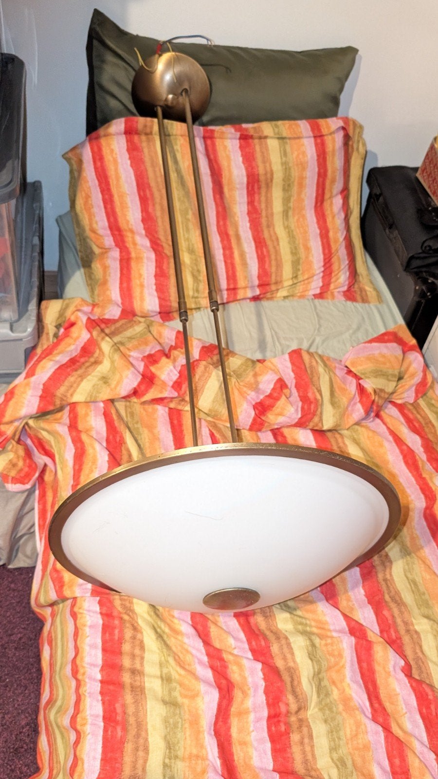UFO lamp, Verre, Enlèvement, Utilisé, E14 (petit)