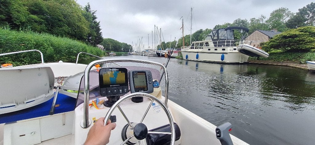 Speedboot  family sun 410 yamaha 40pk 4takt efi, Watersport en Boten, Speedboten, Ophalen, Overige merken, Gebruikt, Minder dan 70 pk