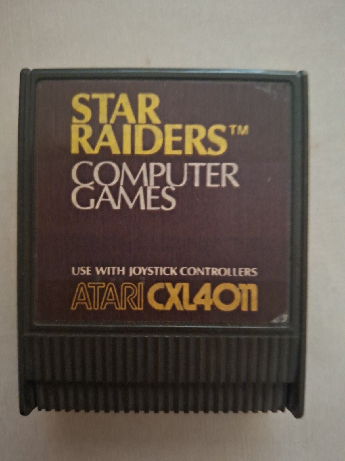 Te koop: Atari Star Raiders (CX401) cartridge – Atari 8-bit, Games en Spelcomputers, Ophalen of Verzenden