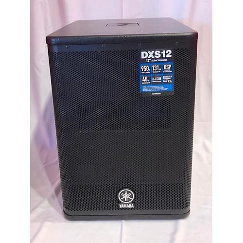 Subwoofer Amplifié Yamaha DXS12, Subwoofer, Yamaha, Comme neuf, Enlèvement