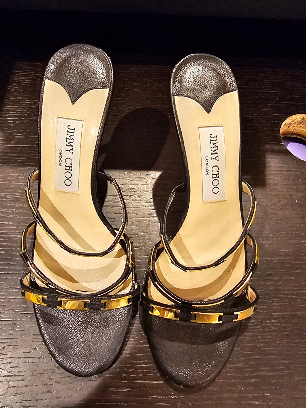 jimmy choo schoenen maat 38 1/2 licht gedragen, Jimmy choo, Ophalen of Verzenden, Zo goed als nieuw