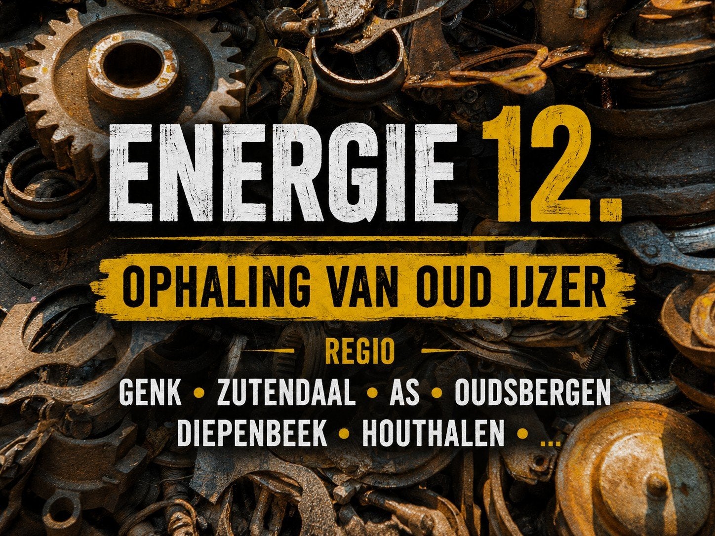 Ophaling oud ijzer, Enlèvement