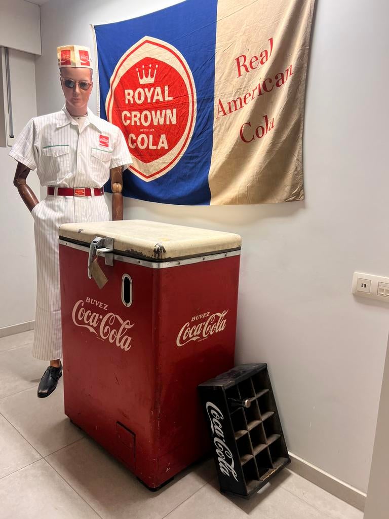 Vintage coca cola frigo, Electroménager, Réfrigérateurs & Frigos, Enlèvement, Comme neuf