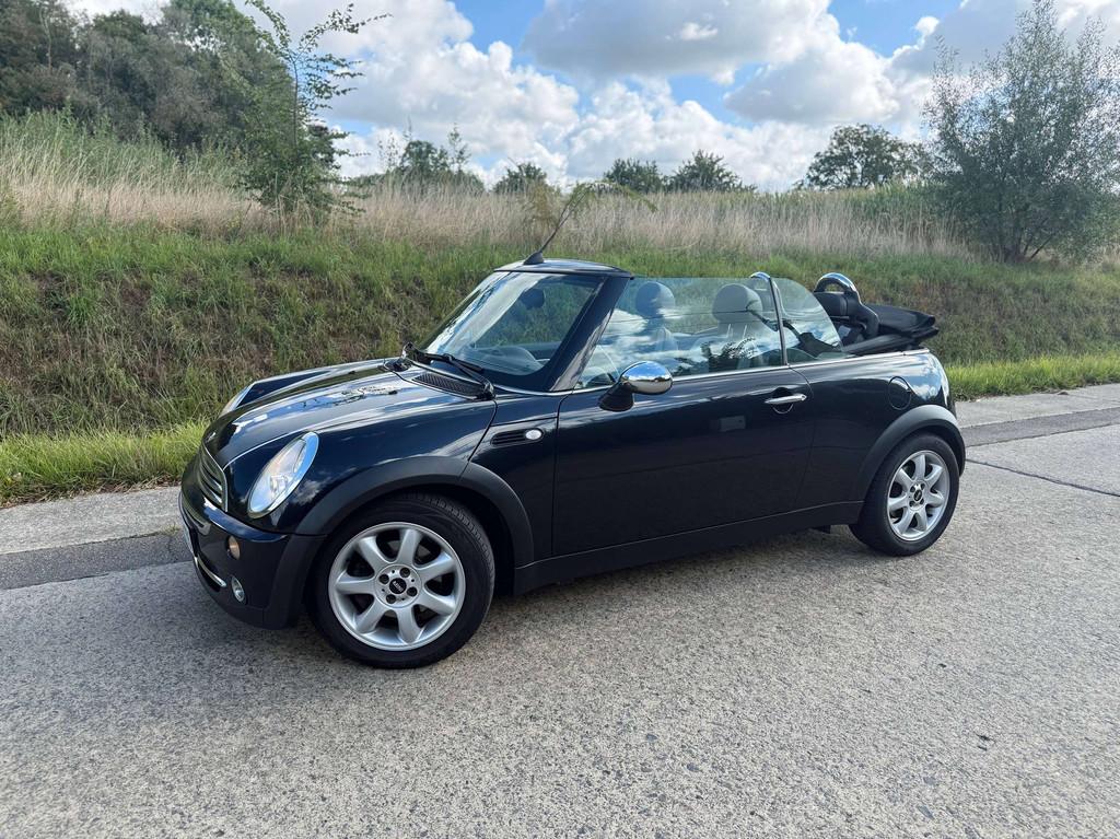 MINI Cooper AIRCO - LEDEREN RECARO SPORTZET- SUPER GROOT OND, Voorwielaandrijving, 4 zetels, Gebruikt, Zwart