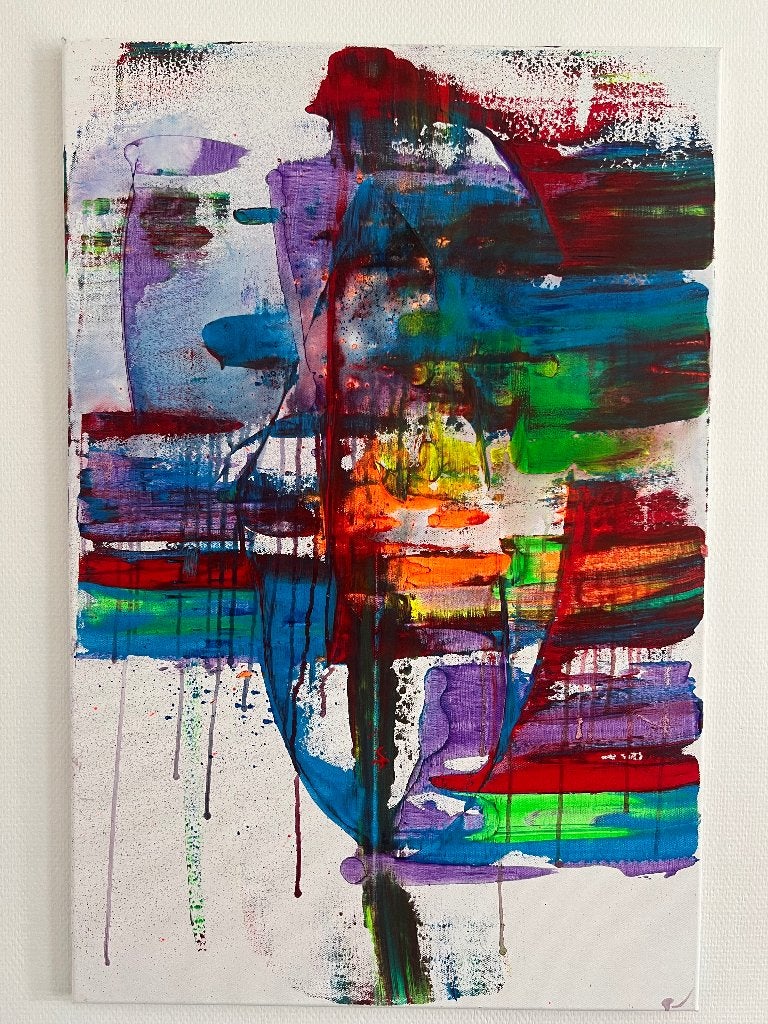 Art peinture pop art karl lagasse, Envoi