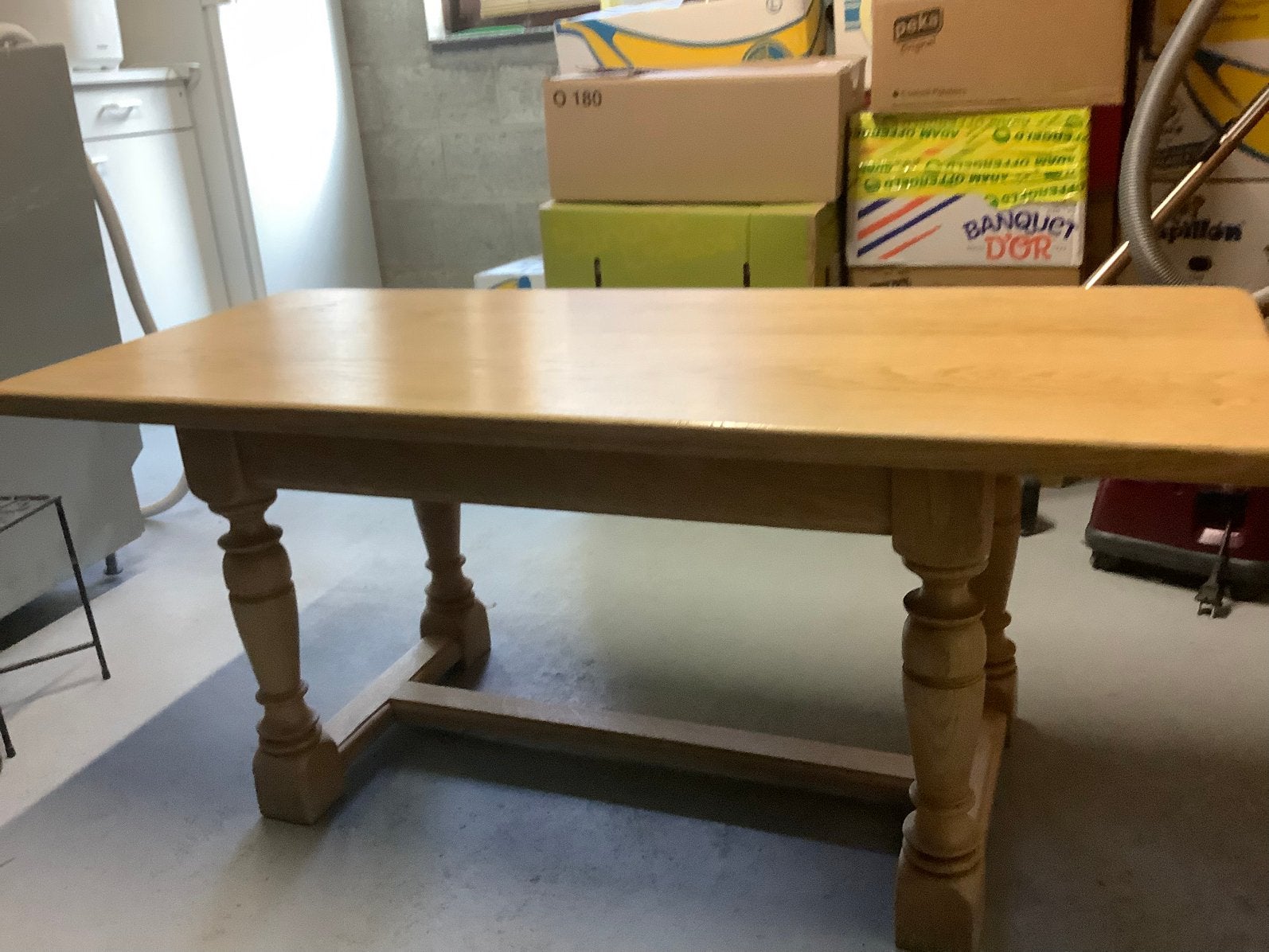 Table de salon, Maison & Meubles, Enlèvement, Comme neuf, Chêne