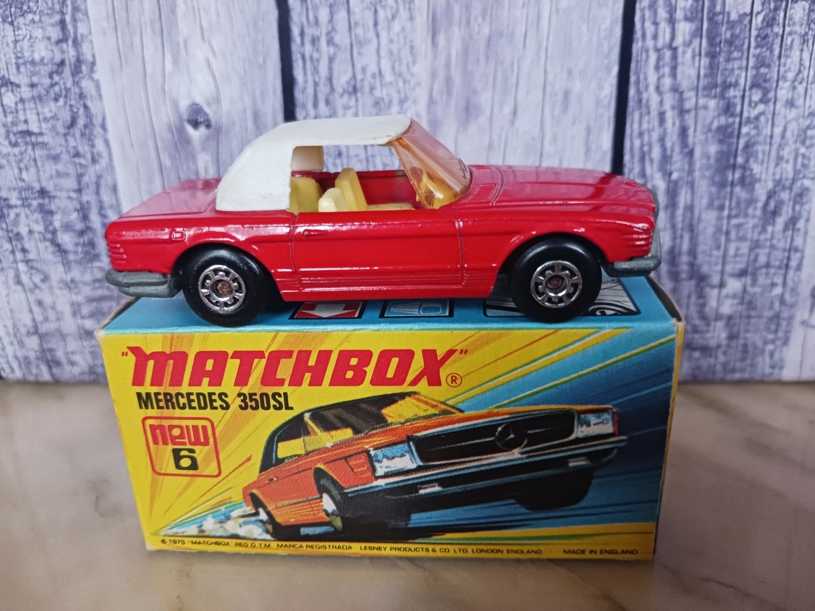 Matchbox Superfast  6. MERCEDES 350SL, Ophalen of Verzenden, Matchbox