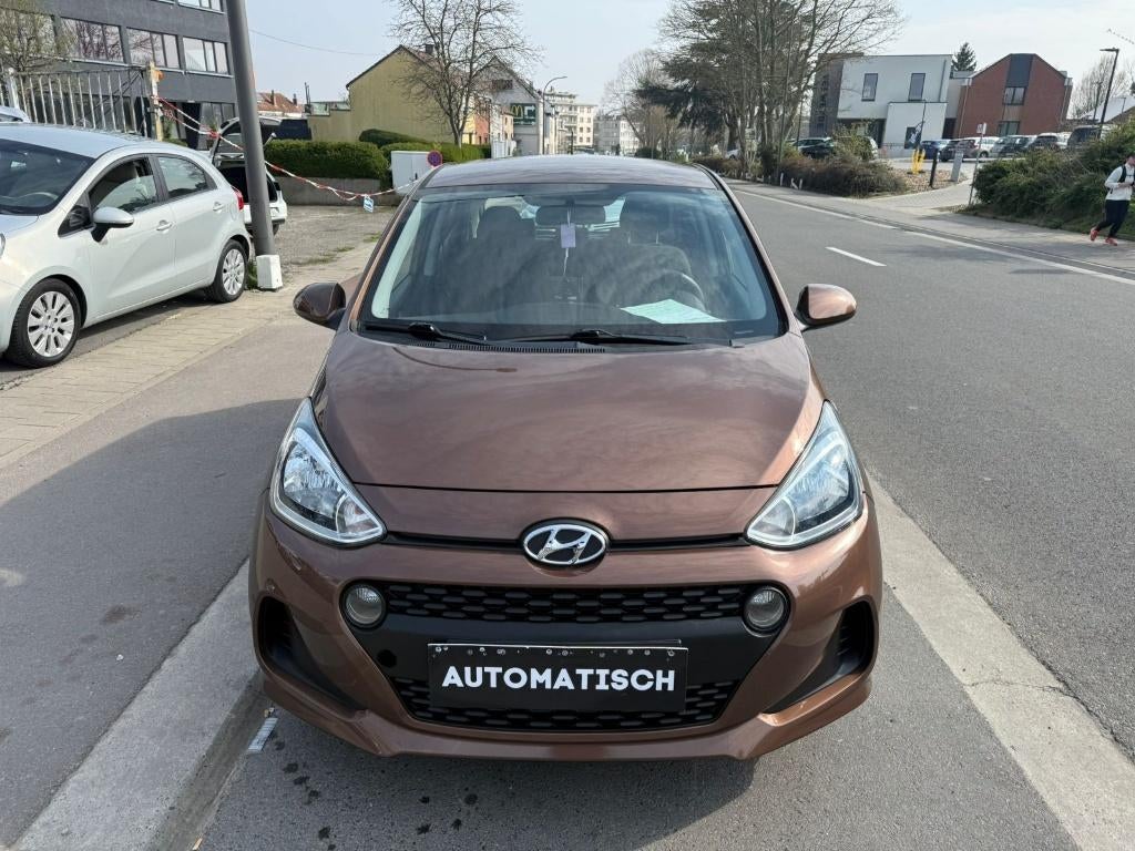 Hyundai i10 1.0i Twist Techno-pakket **12M GARANTIE**, Auto's, Automaat, Stof, Euro 6, Bruin