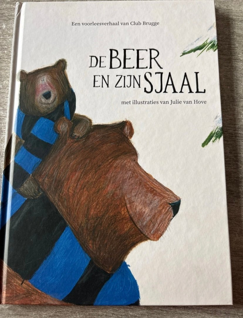 Boek De Beer en zijn sjaal club brugge, Ophalen of Verzenden, Zo goed als nieuw