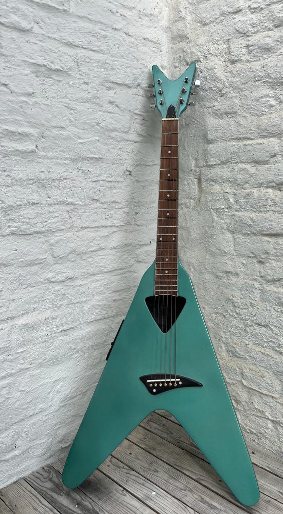 Unieke Linkshandige Dean V Acoustic Custom gitaar akoestisch, Muziek en Instrumenten, Ophalen, Gebruikt, Overige typen