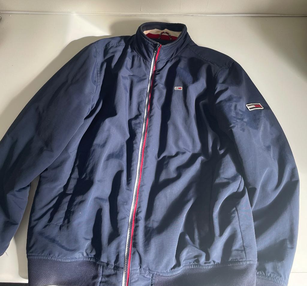 Tommy Hilfiger Jas Blauw, Maat 52/54 (L), Blauw, Ophalen of Verzenden, Tommy hilfiger