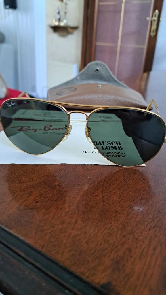 Ray-Ban Vintage.  B& L Aviator. 1999, Ophalen, Gebruikt, Zonnebril, Overige kleuren