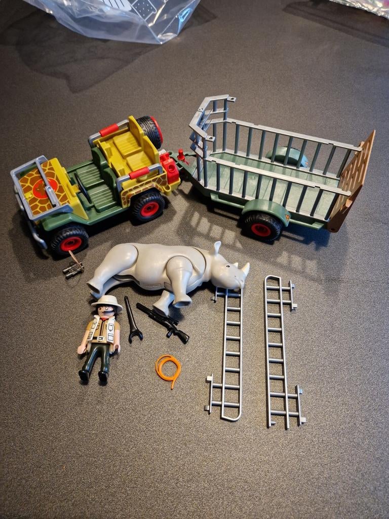 Jeep safari set 4832, Kinderen en Baby's, Ophalen of Verzenden, Zo goed als nieuw, Complete set