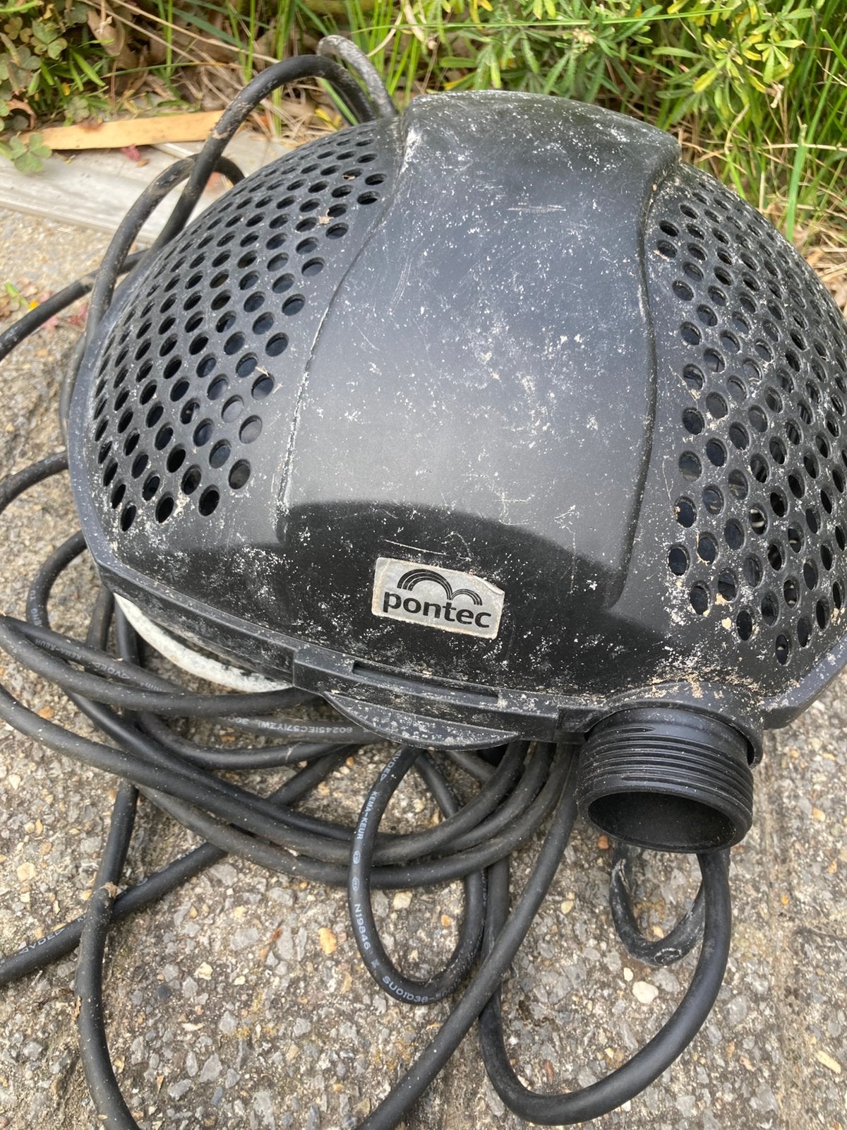 Pomp Pontec 14500, Tuin en Terras, Ophalen of Verzenden, Gebruikt, Vijverpomp