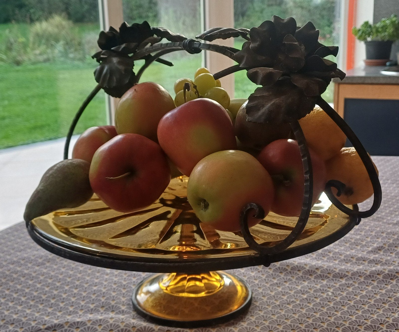 Fruitschaal „Art Nouveau”, Ophalen