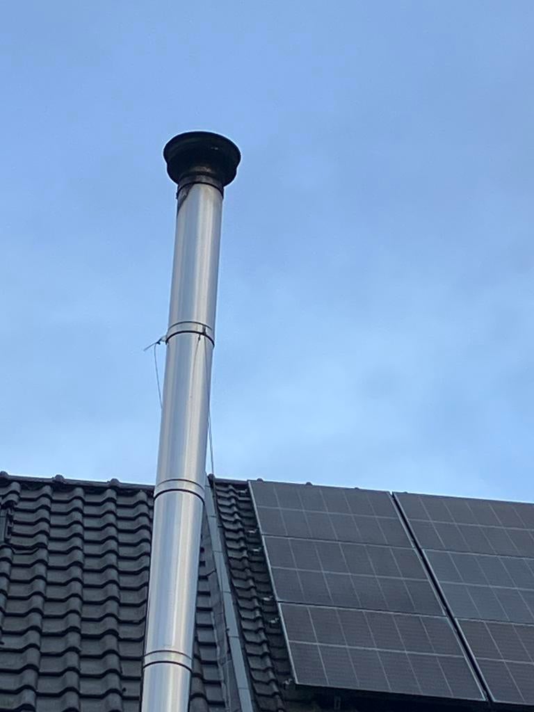 Model DDG Kachel + schauw + benodigdheden + 11 sterren hout, Ophalen, Gebruikt, Inbouw, Hout