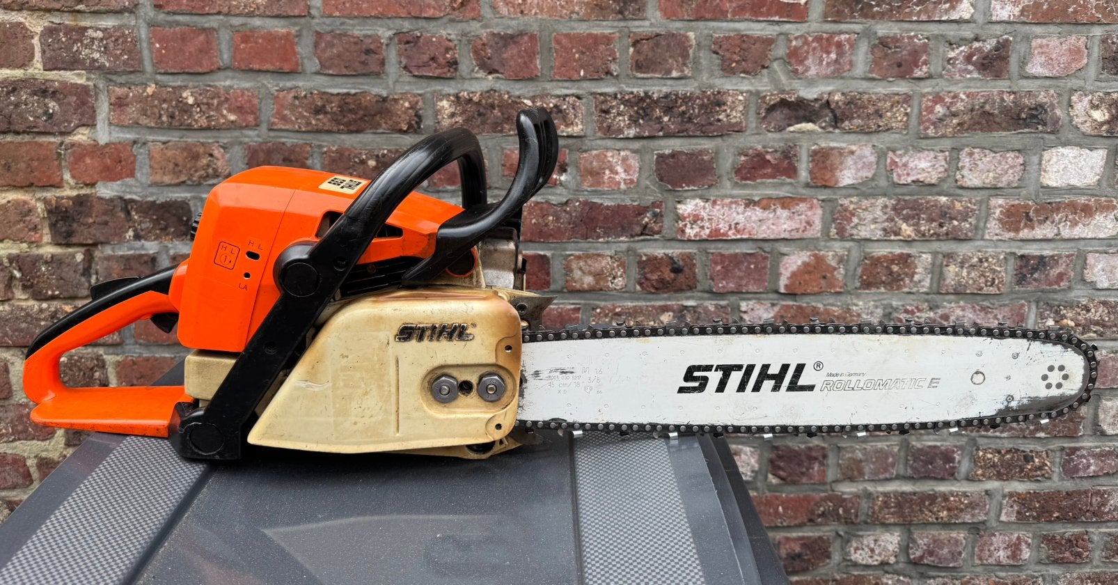 Stihl 039 kettingzaag, Tuin en Terras, Ophalen, Gebruikt