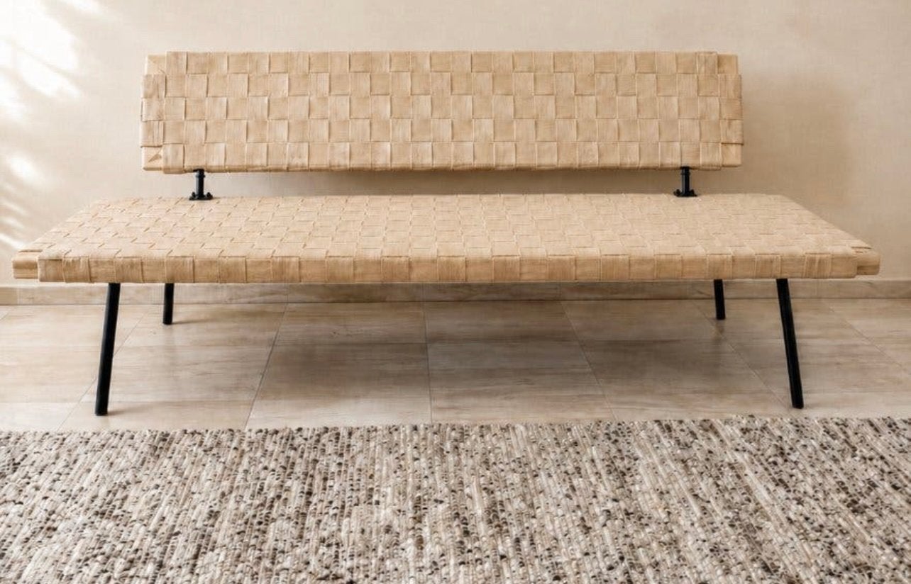 Prachtig daybed Ilse Crawford, Huis en Inrichting, Ophalen, Zo goed als nieuw, Metaal