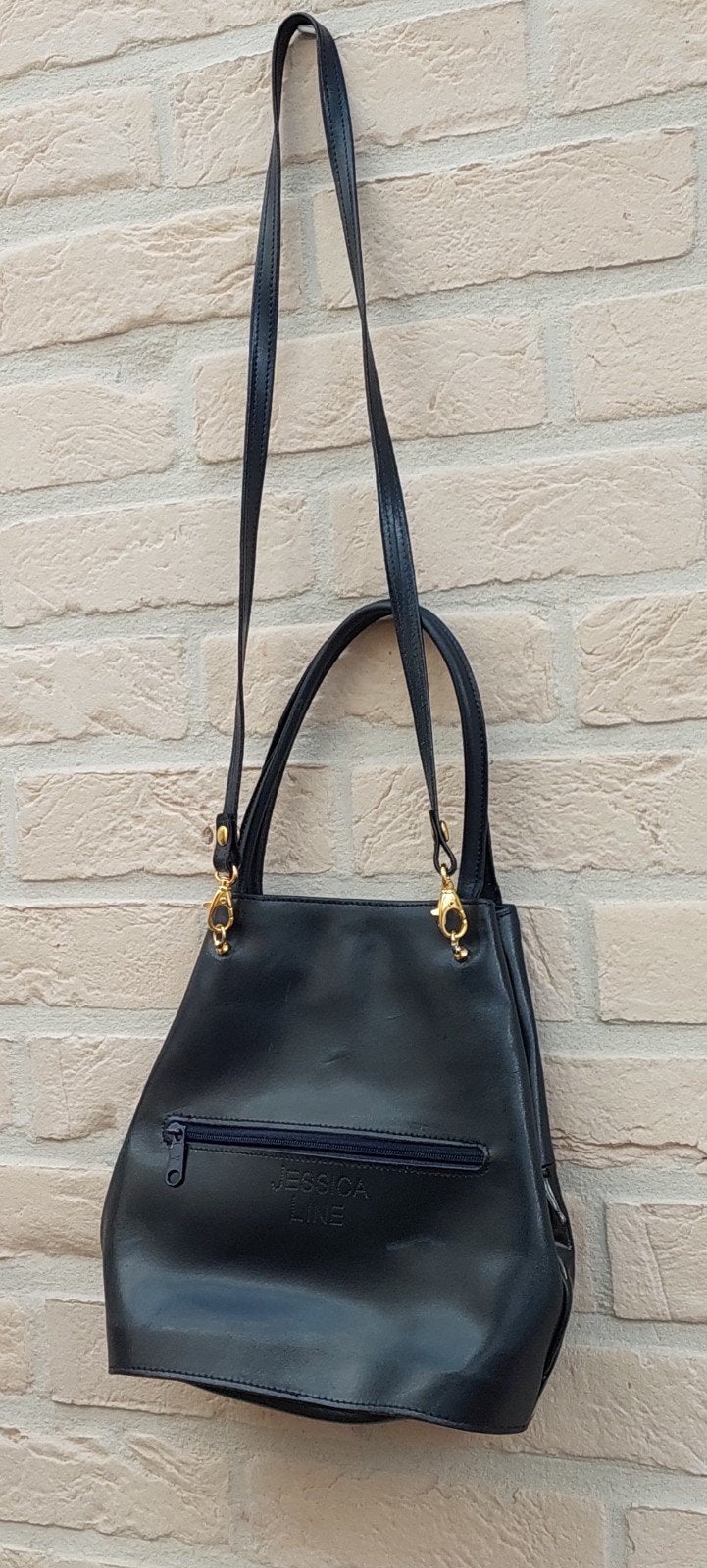 handtas yessica linia 26cm onderkant 18cm bovenkant, Enlèvement ou Envoi, Comme neuf, Autres marques