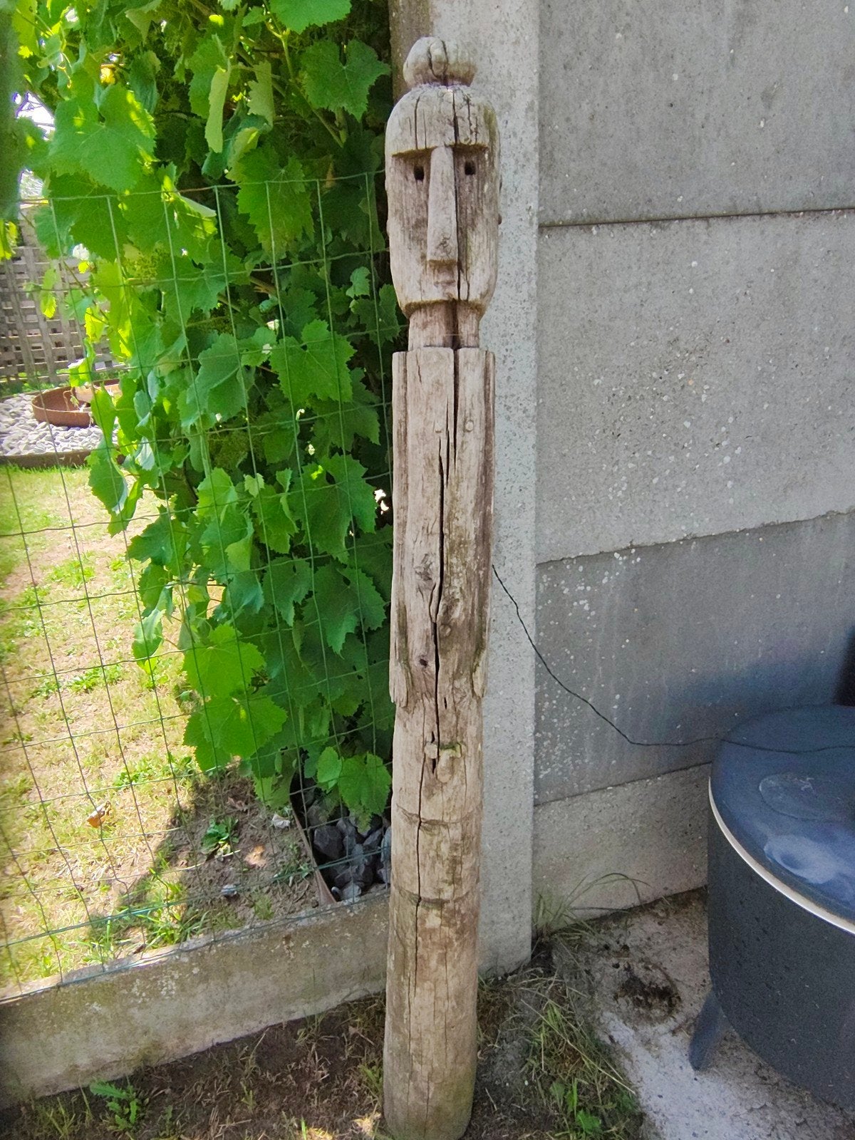 Houten beeld, Ophalen, Beeld