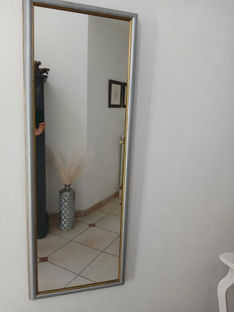 miroir mural, Enlèvement, Utilisé, 50 à 75 cm, 100 à 150 cm