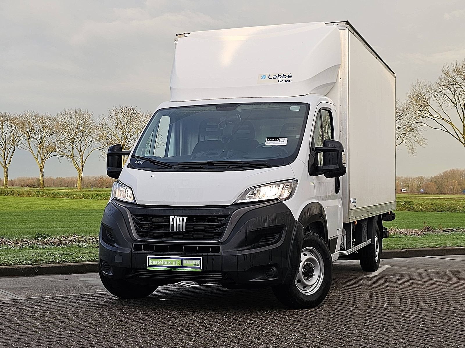 Fiat Ducato 35 2.2 MultiJet - Bakwagen Laadklep item 322496, Auto's, Gebruikt, 4 cilinders, Wit, Bedrijf