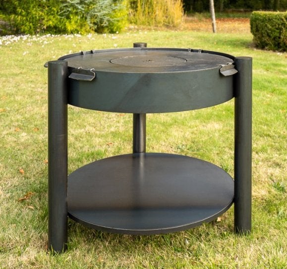 Plancha stalen vuurpot van 80 cm — de ideale bondgenoot, Ophalen, Zo goed als nieuw