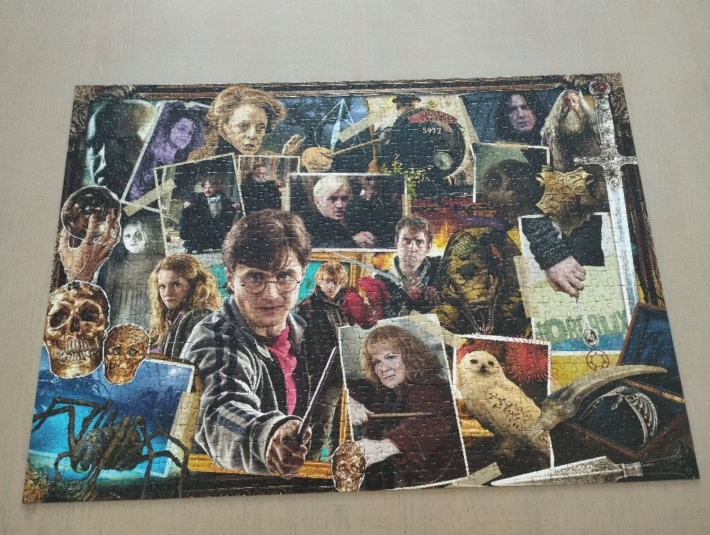 Puzzle harry potter RAVENSBURGER collé, Ophalen, Zo goed als nieuw