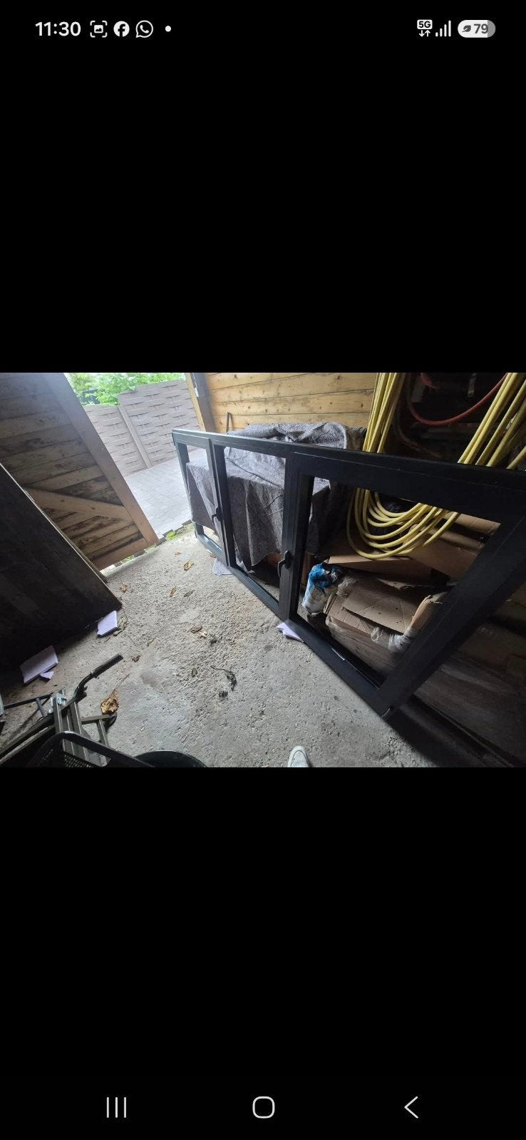 Aluminium raam RAL7016  TE KOOP!!!, Ophalen