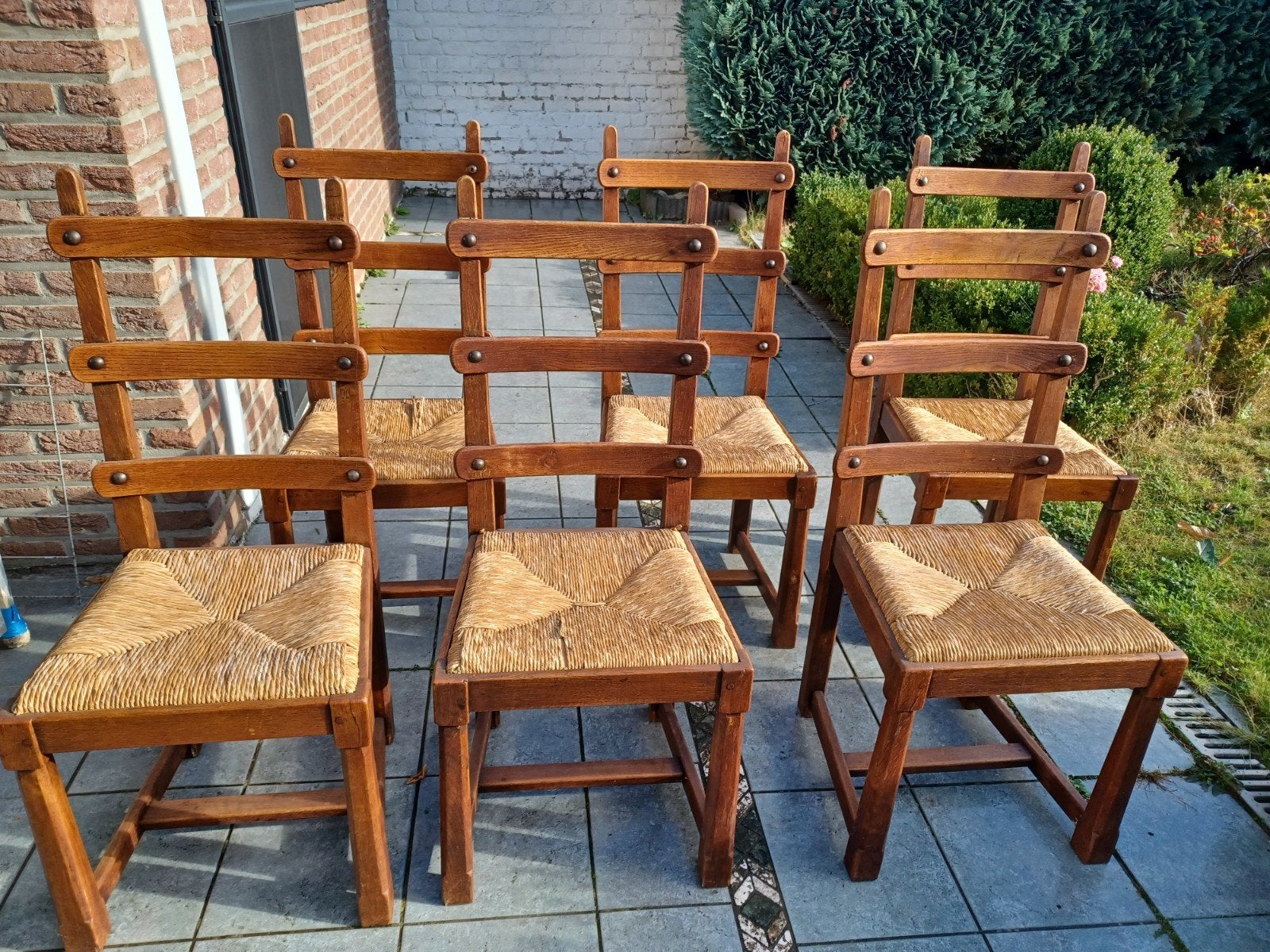 Houten stoelen, Antiek en Kunst, Ophalen