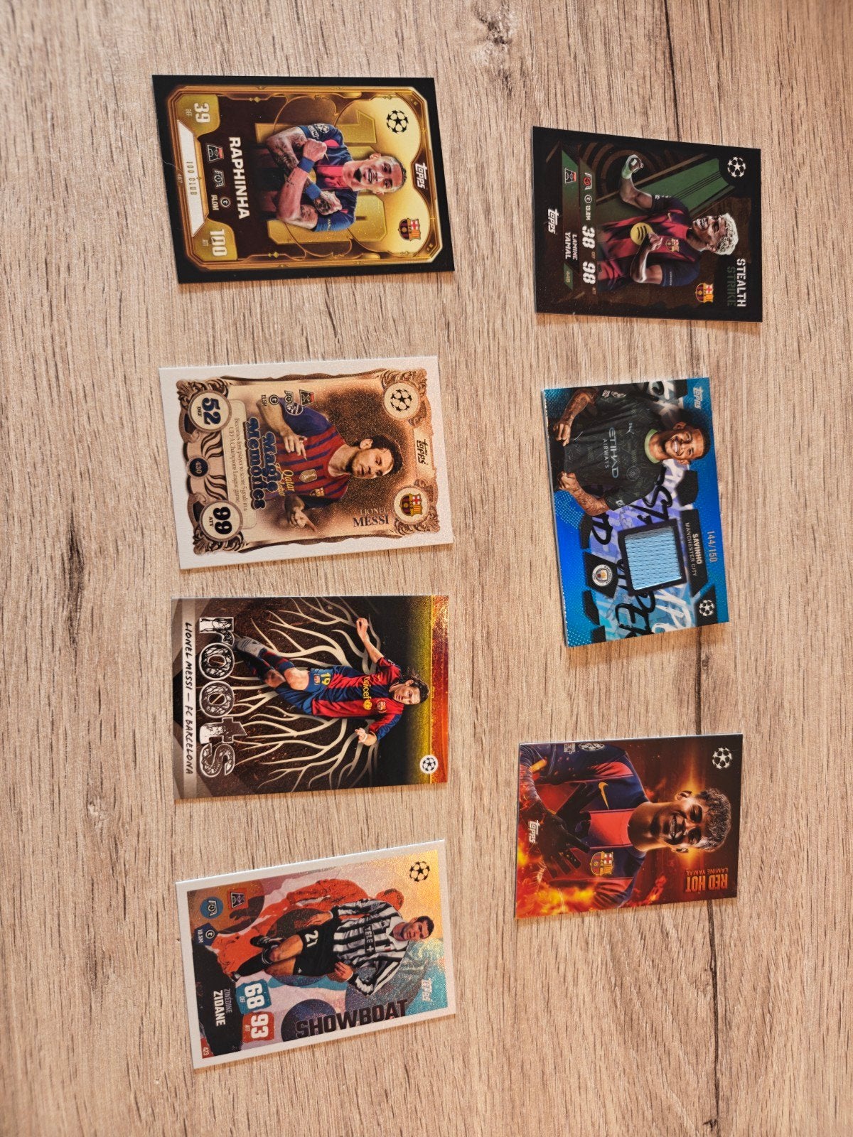 grote verzameling voetbalkaarten, Ophalen