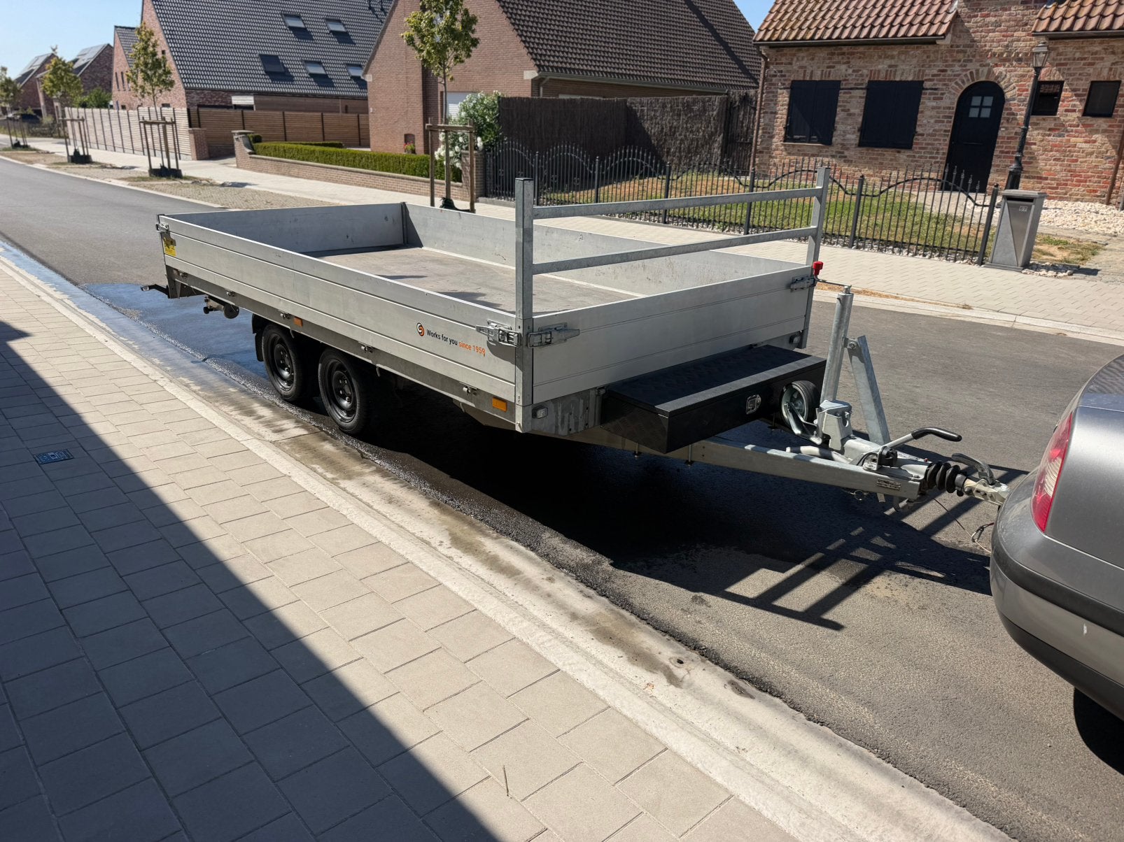 Saris plateau aanhangwagen met tal van extra opties, Enlèvement, Comme neuf