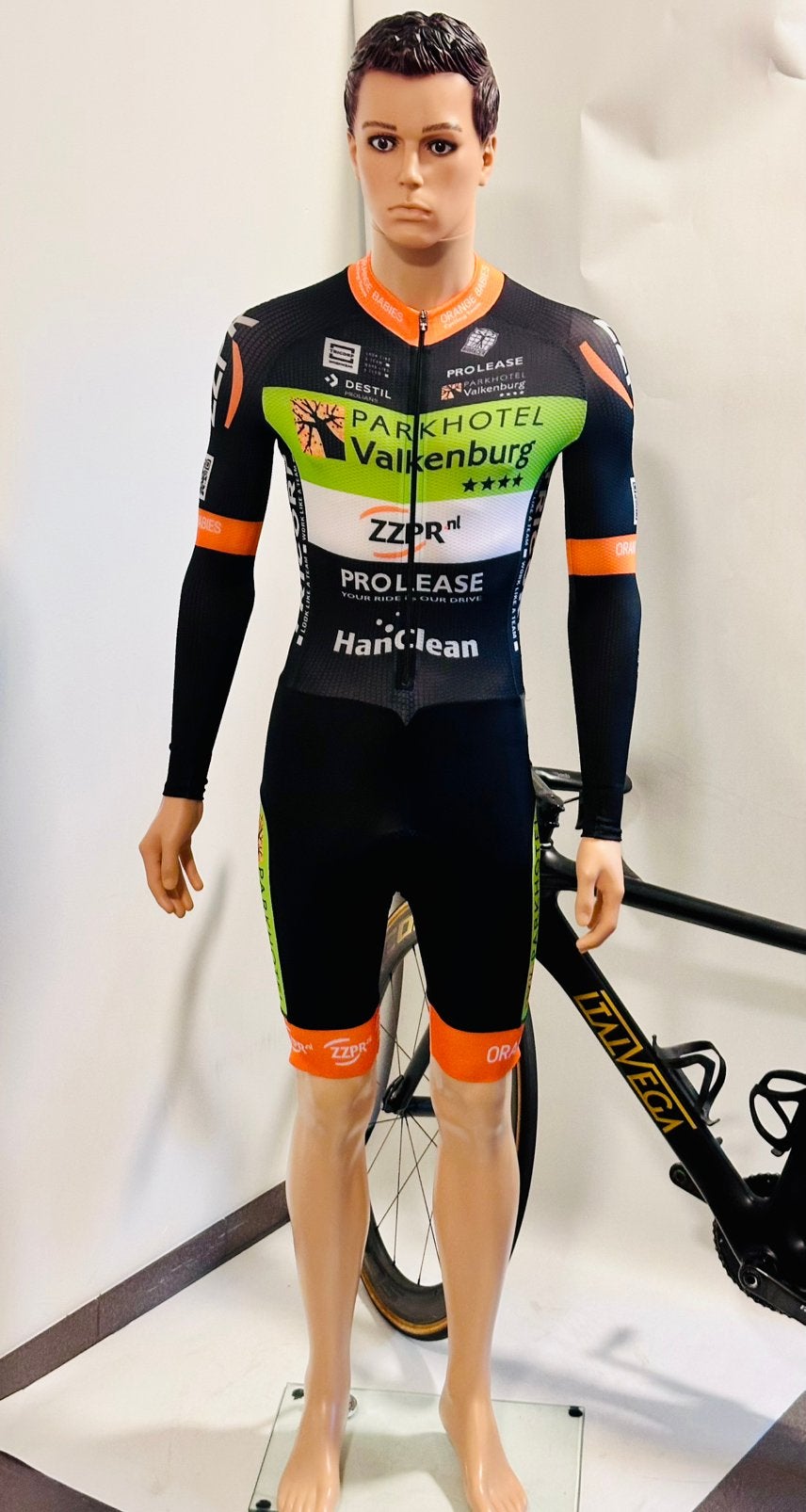 Wielerkledij wielerpak snelpak speedsuit S/M Bioracer, S, Zo goed als nieuw, Bovenkleding, Heren