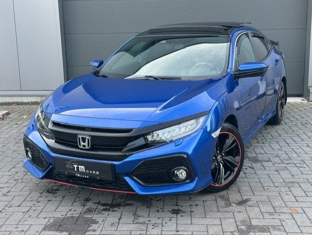 Honda Civic benzine open dak camera, Auto's, Voorwielaandrijving, Stof, 4 cilinders, Geheel digitaal combi-instrument